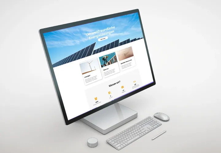 Eine Website ist ideal um die Vorteile innovativer Produkte zu zeigen.