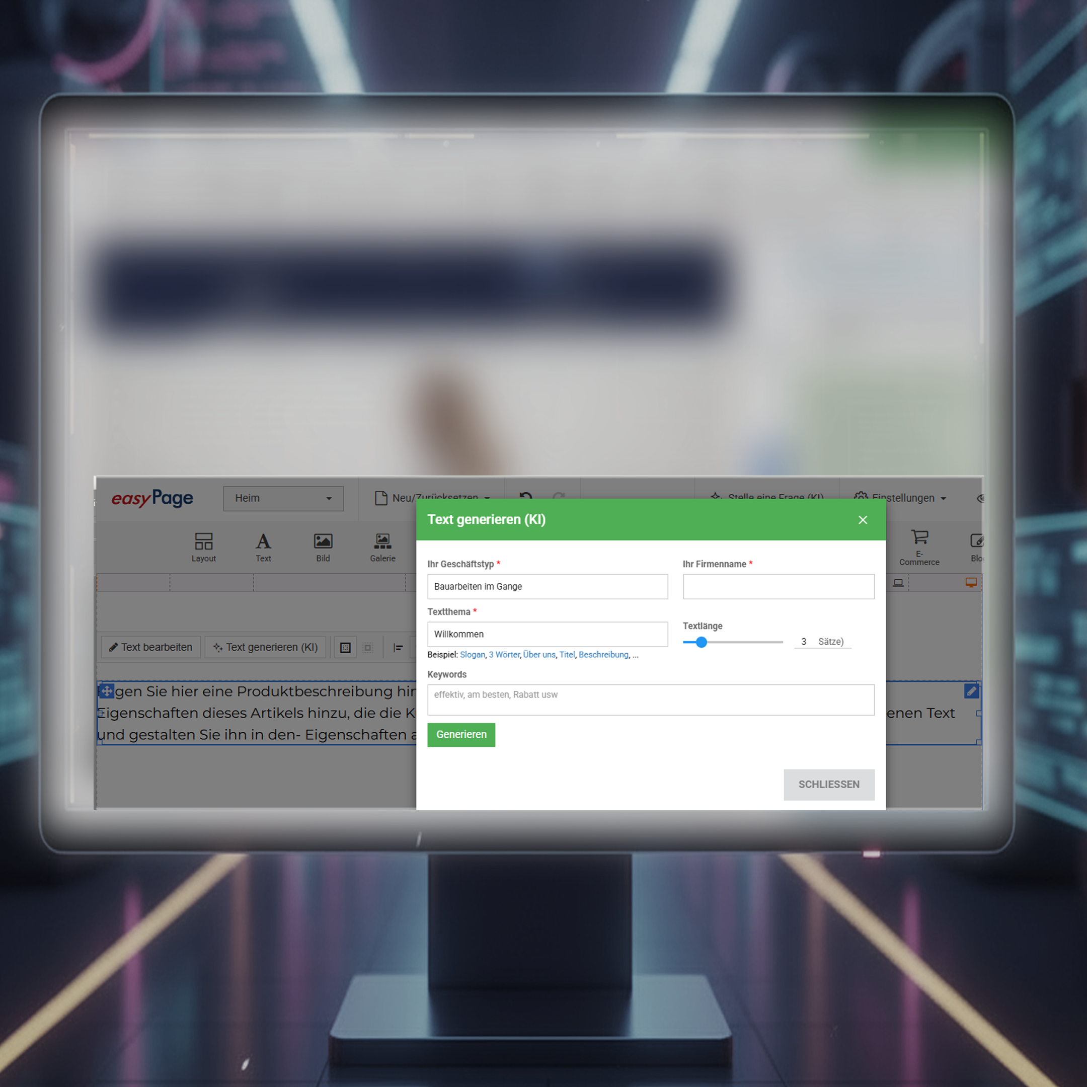 KI ist gekommen, um zu bauen